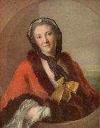 Jean Marc Nattier Countess Tessin oil on canvas